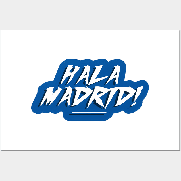 T-SHIRT HALA MADRID Wall Art by designs lovers